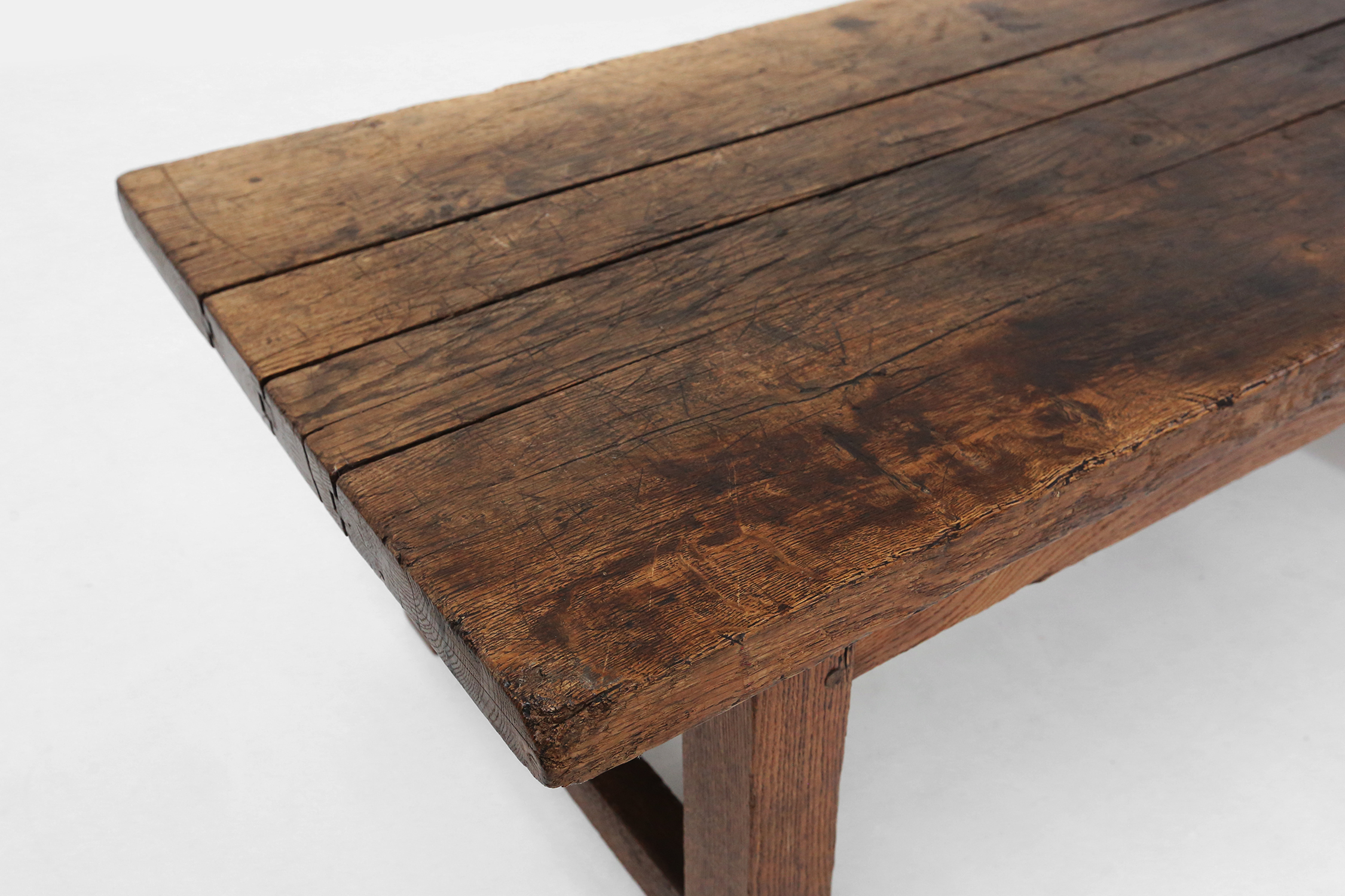 Rustic wooden coffee table 1890thumbnail